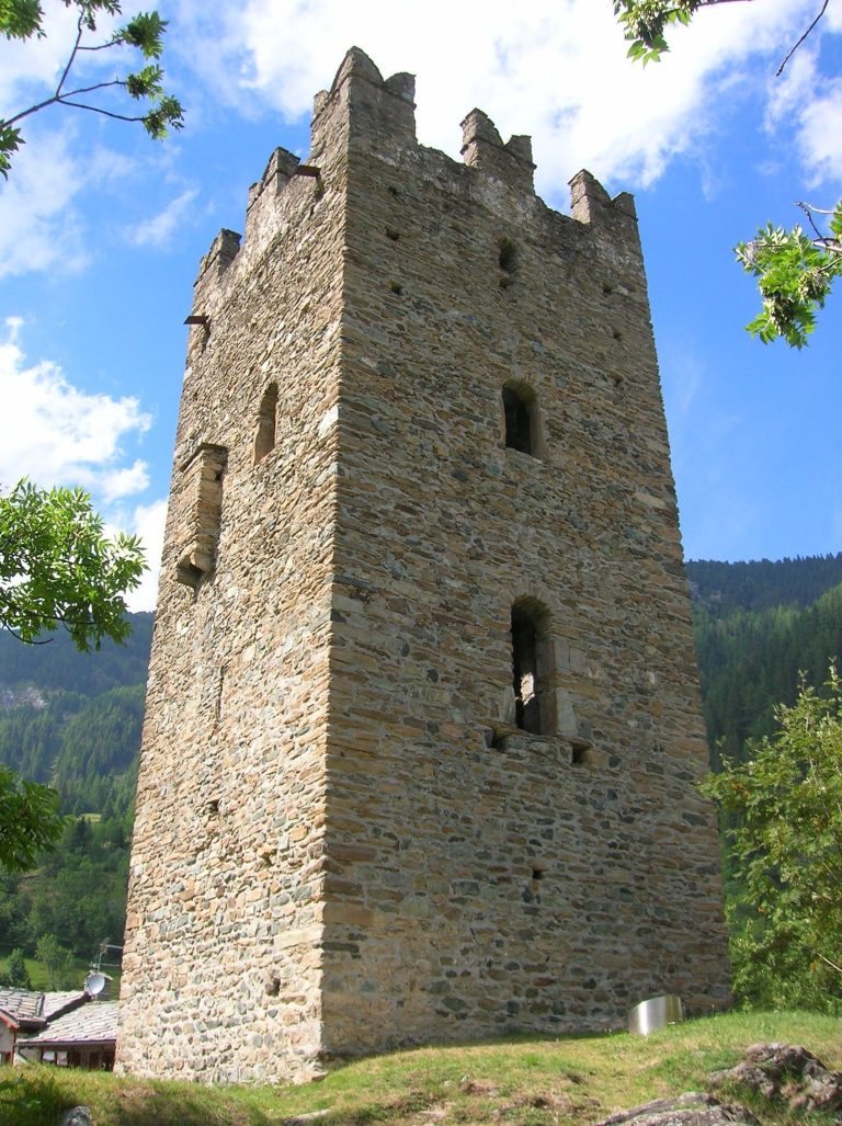 Champorcher Castle: A Medieval Defensive Tower in Italy