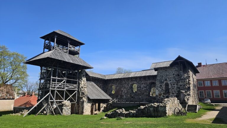 Limbaži Medieval Castle: Residence of the Archbishops of Riga in Latvia