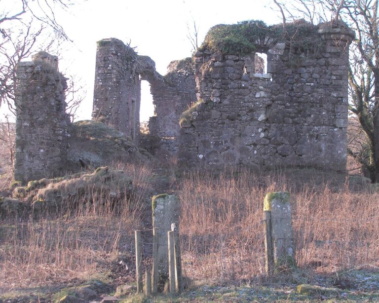 Glengarnock Castle: A Ruined Medieval Fortification in Scotland