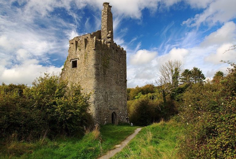 Dromore Castle: A Ruined Irish Tower House in County Clare
