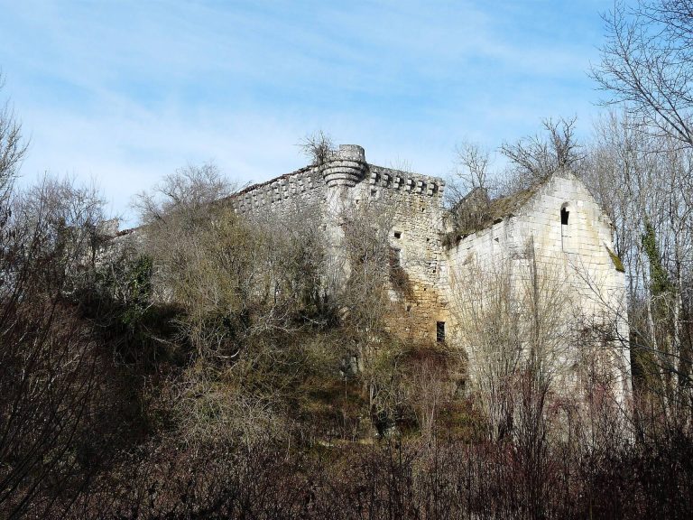 Château de Jovelle: A Ruined Fortified Castle in France