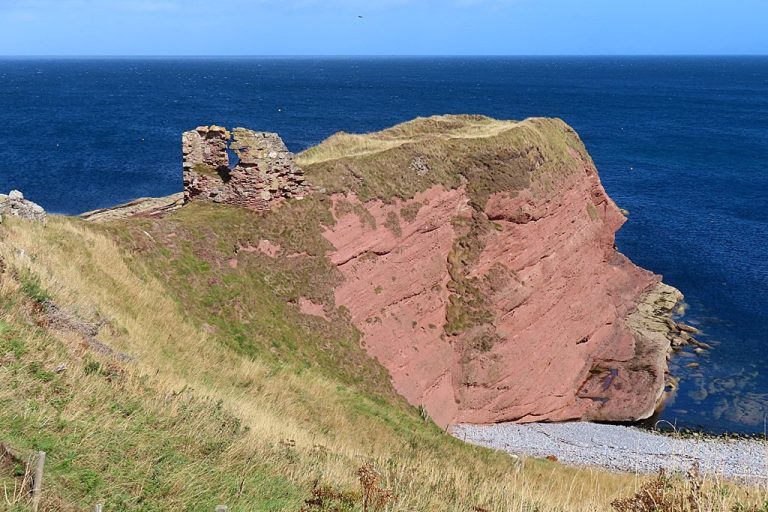 Dundarg Castle: A Medieval Scottish Fortress in Aberdeenshire