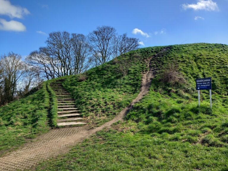 Cambridge Castle: A Norman Motte-and-Bailey Fortress in England