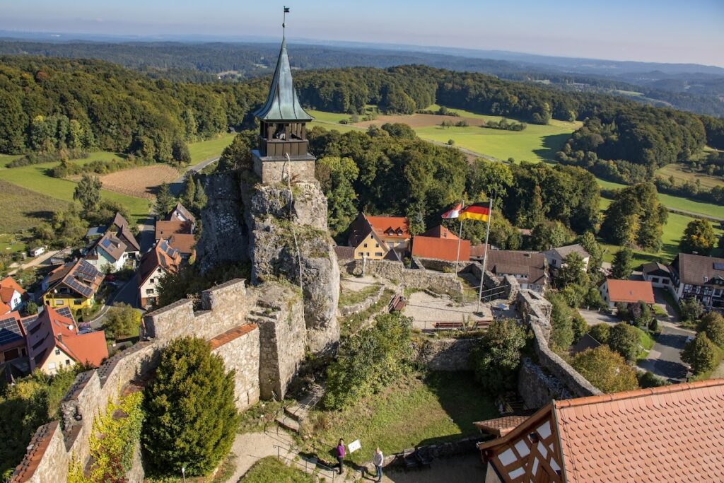 Hohenstein Castle Ruins: A Medieval Fortress in Germany 2 Burgruine Hohenstein