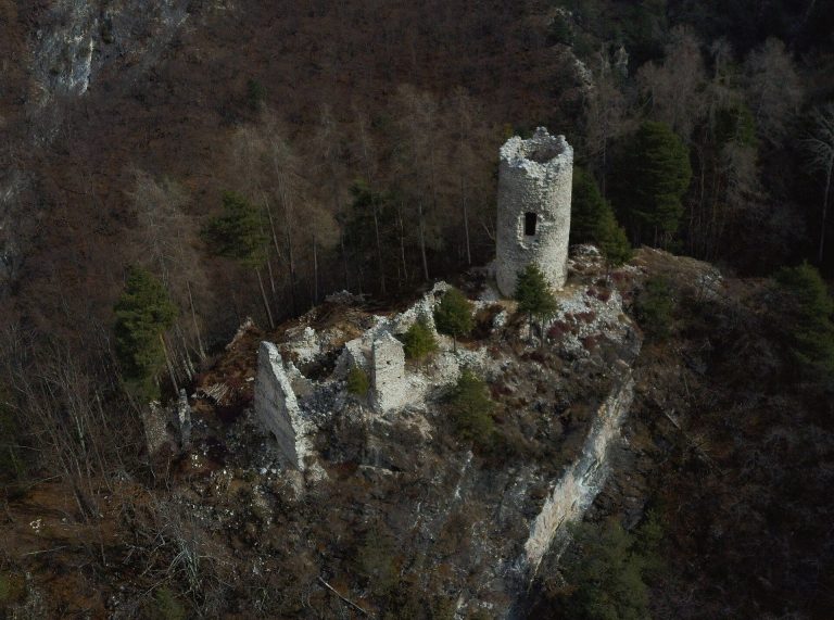 Castel San Pietro: A Medieval Thun Castle Ruin in Italy