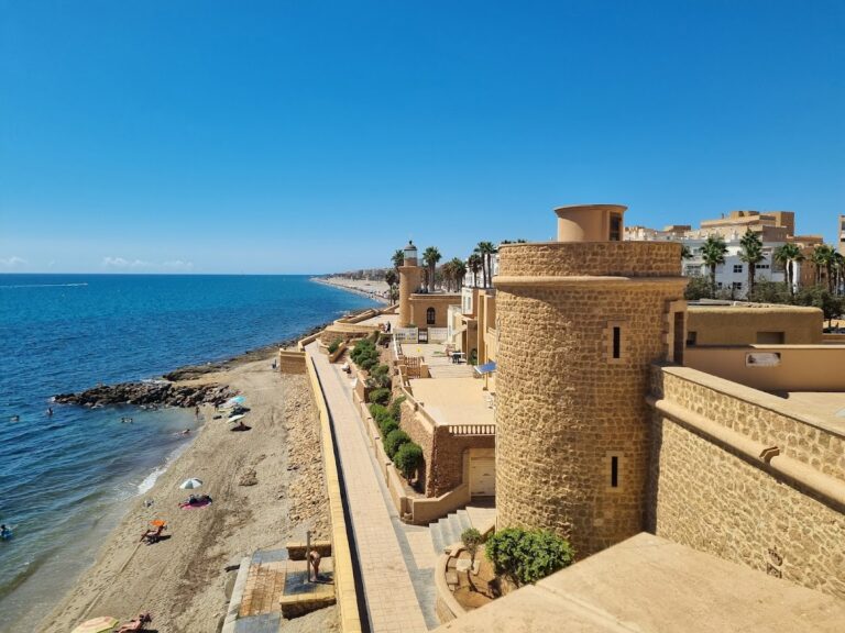 Castillo de Santa Ana: A Coastal Fortification in Roquetas de Mar, Spain