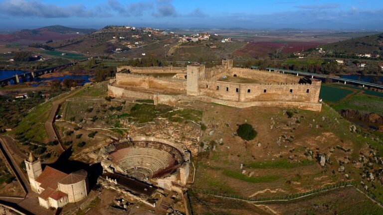 Castle of Medellín: A Fortified Hilltop Stronghold in Spain