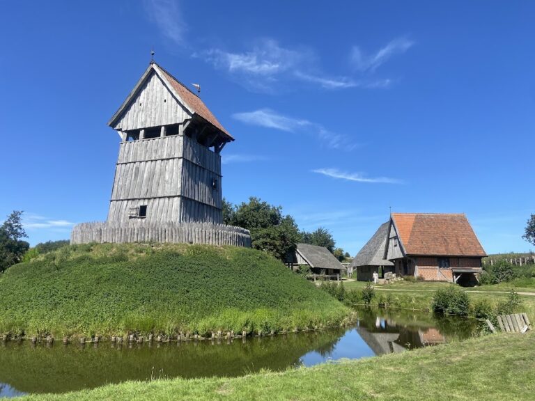 Motte Luetjenburg: A Reconstructed Medieval Motte Castle in Germany
