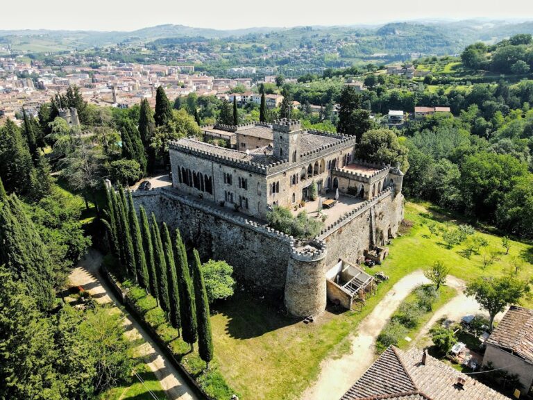 Castle of Badia: A Medieval Abbey Site and Neo-Gothic Castle in Italy