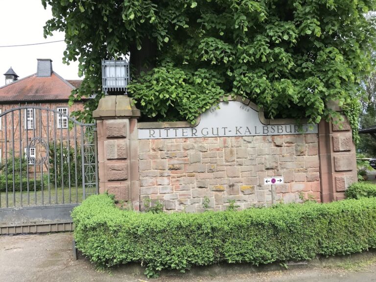 Kalbsburg: A Former Knightly Estate and Landwehr Site in Germany