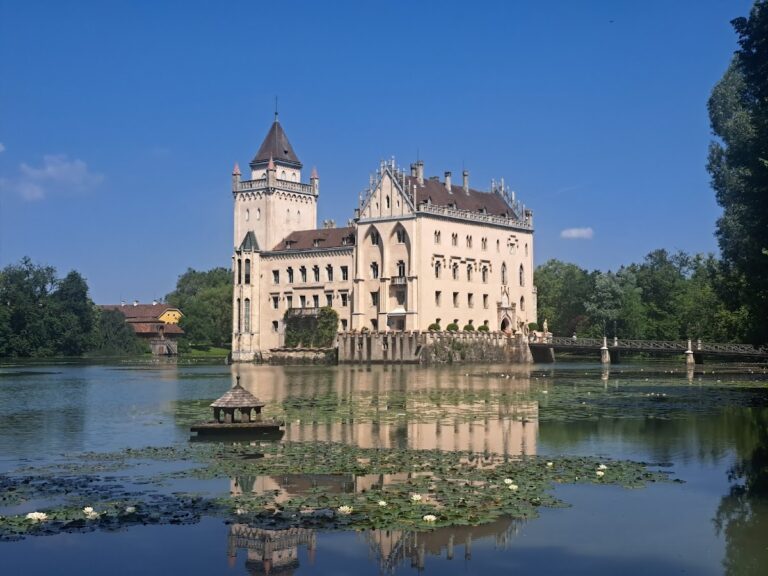 Anif Palace: A Romantic Neo-Gothic Water Castle in Austria