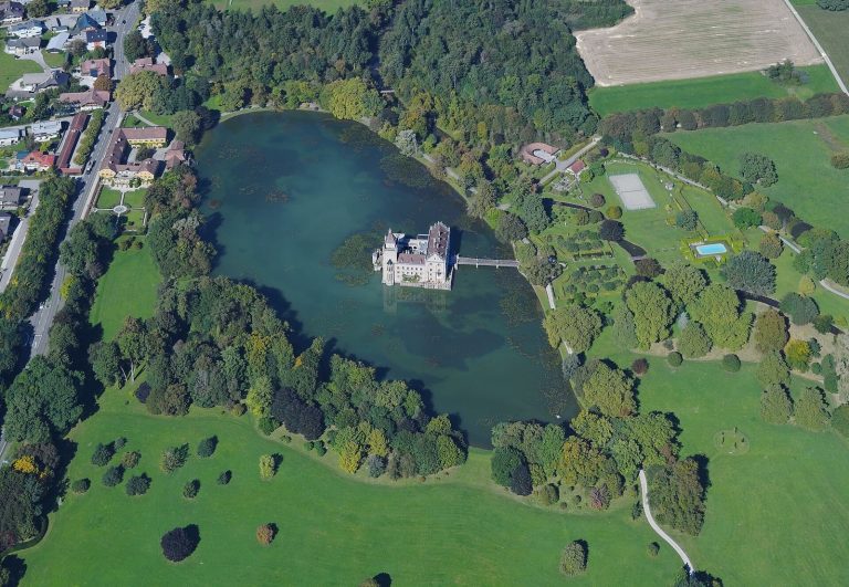 Anif Palace: A Romantic Neo-Gothic Water Castle in Austria