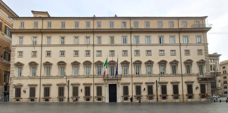Palazzo Chigi: Seat of the Italian Government in Rome