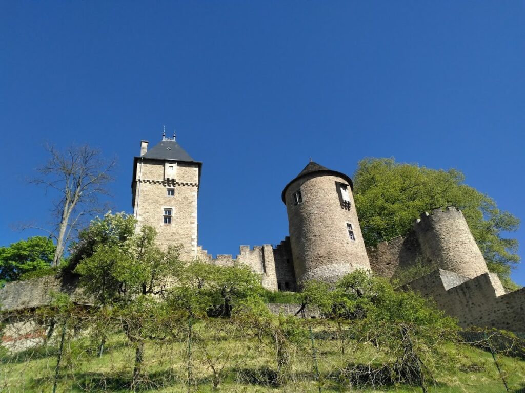 Château de Châteldon: A Fortified Castle in France 1 Château de Châteldon