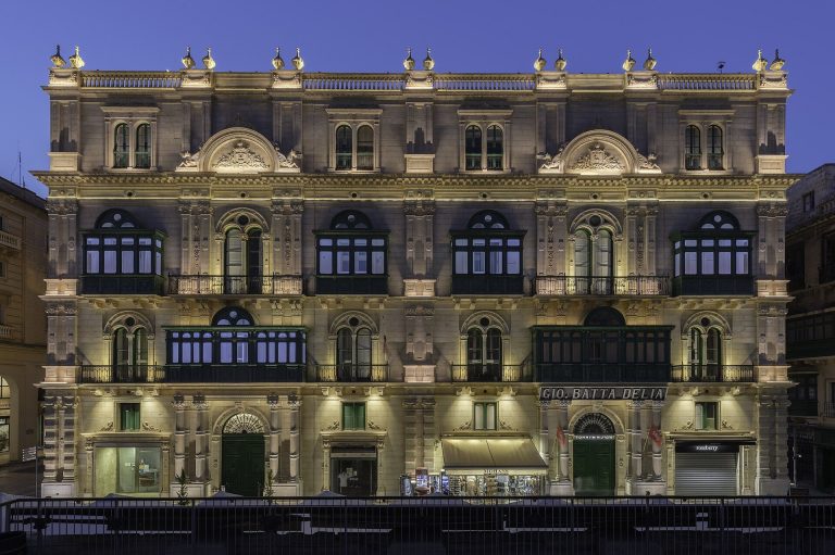 Palazzo Ferreria: A Venetian Gothic Palace in Valletta