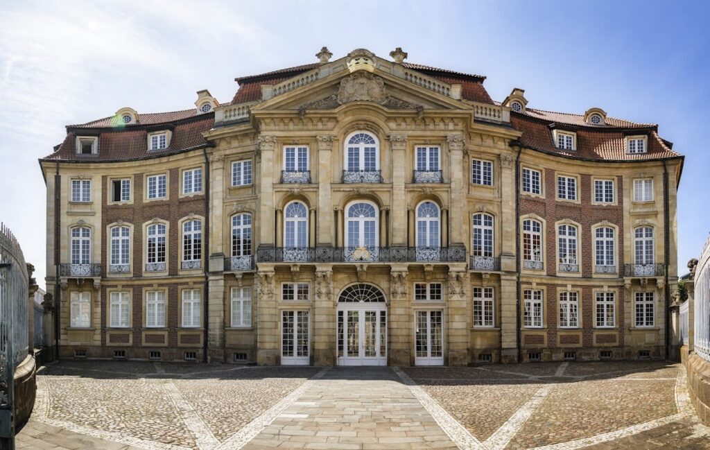 Erbdrostenhof: A Westphalian Baroque Aristocratic Palace in Münster 1 Erbdrostenhof