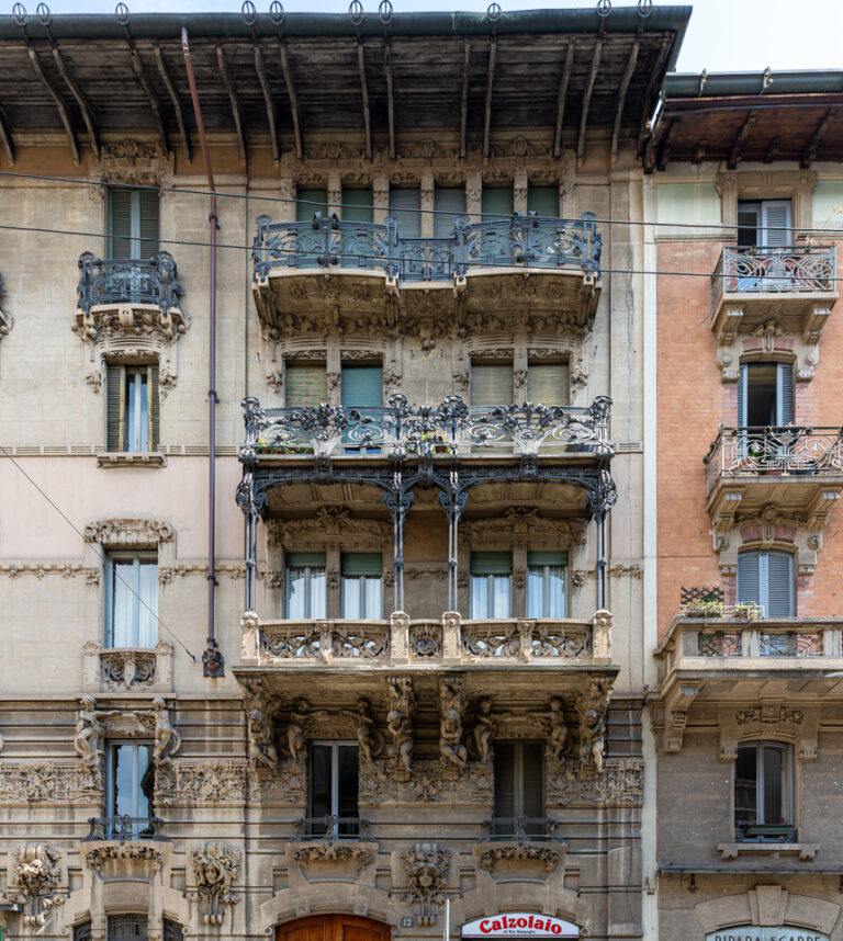 Casa Guazzoni: A Liberty Residential Building in Milan