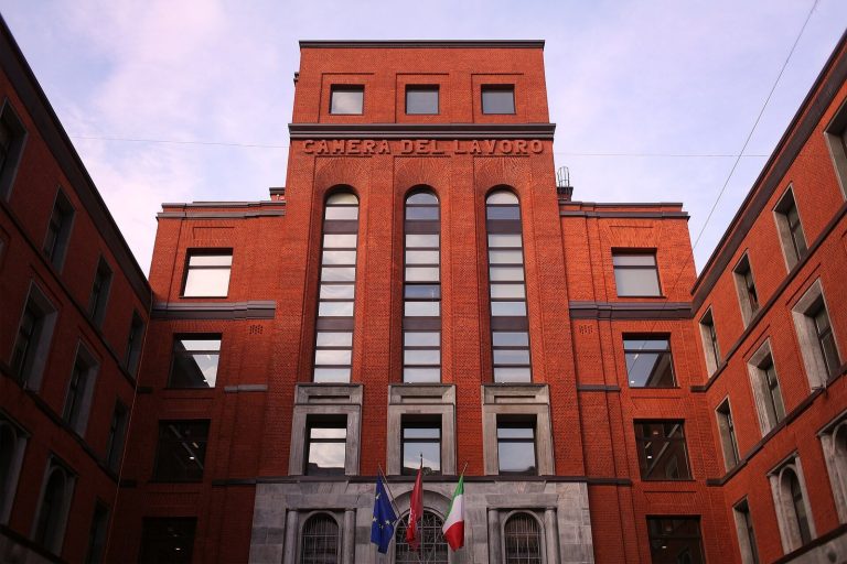 Palazzo della Camera del Lavoro: Former Fascist Industrial Unions Headquarters in Milan