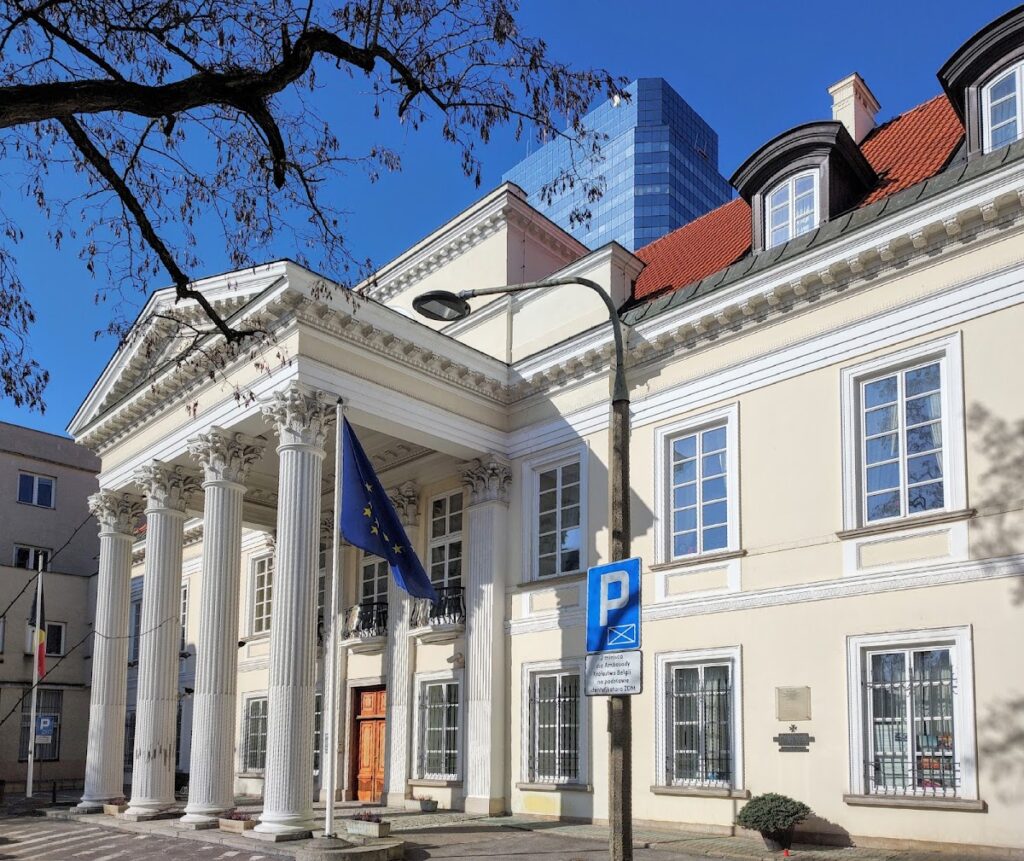 Mniszech Palace in Warsaw