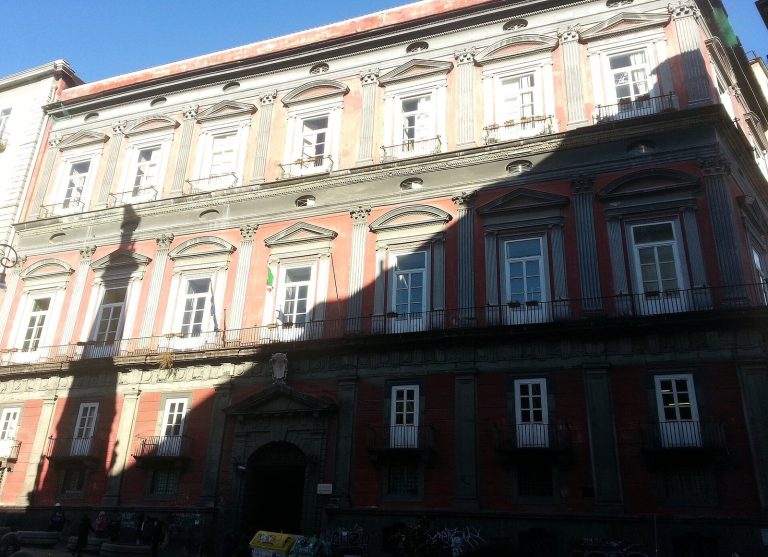 Palazzo Corigliano: A Historic University Palace in Naples