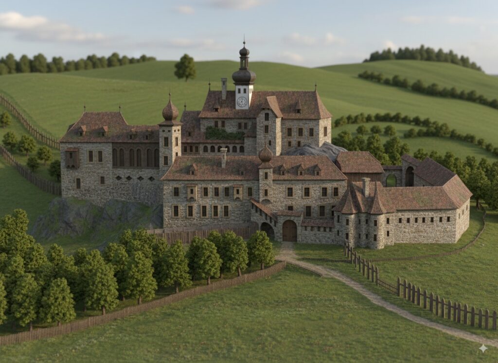 Schloss Außenstein: A Medieval Castle Complex in Austria 2 Schloss Außenstein