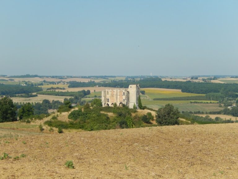 Gachepouy Castle: A Ruined Medieval Residence in France