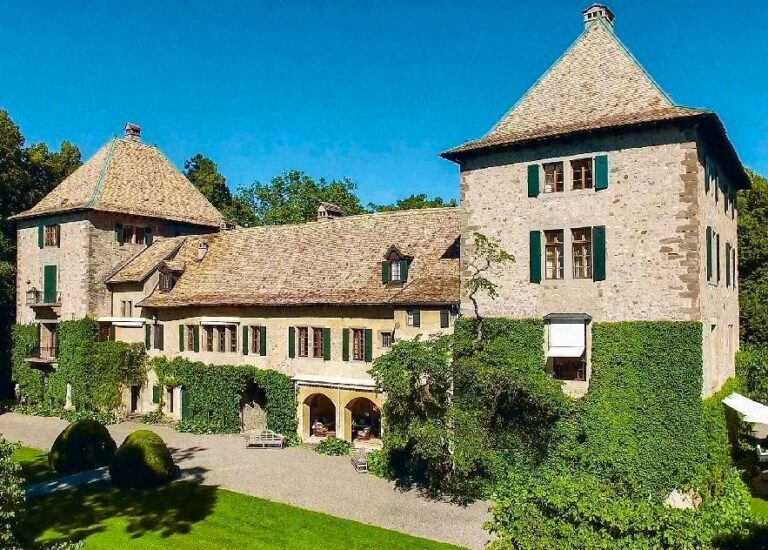 Bellerive Castle: A Fortified Granary in Switzerland