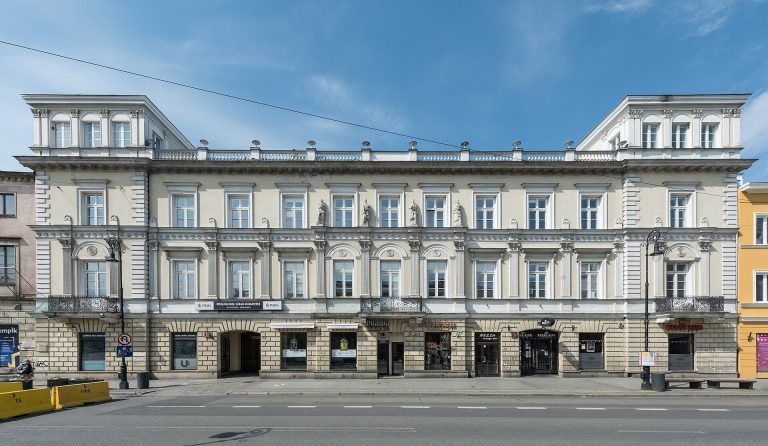 Kossakowski Palace in Warsaw: A Neo-Renaissance Urban Residence