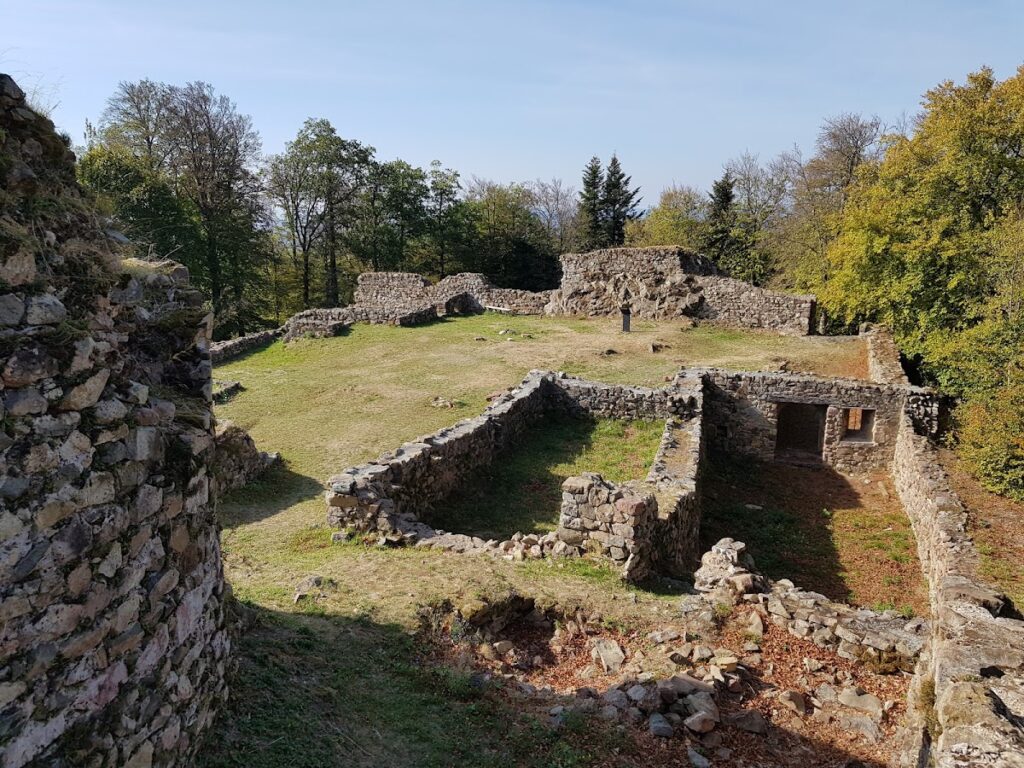Château de Rougemont: A Medieval Fortress in France 1 Château de Rougemont