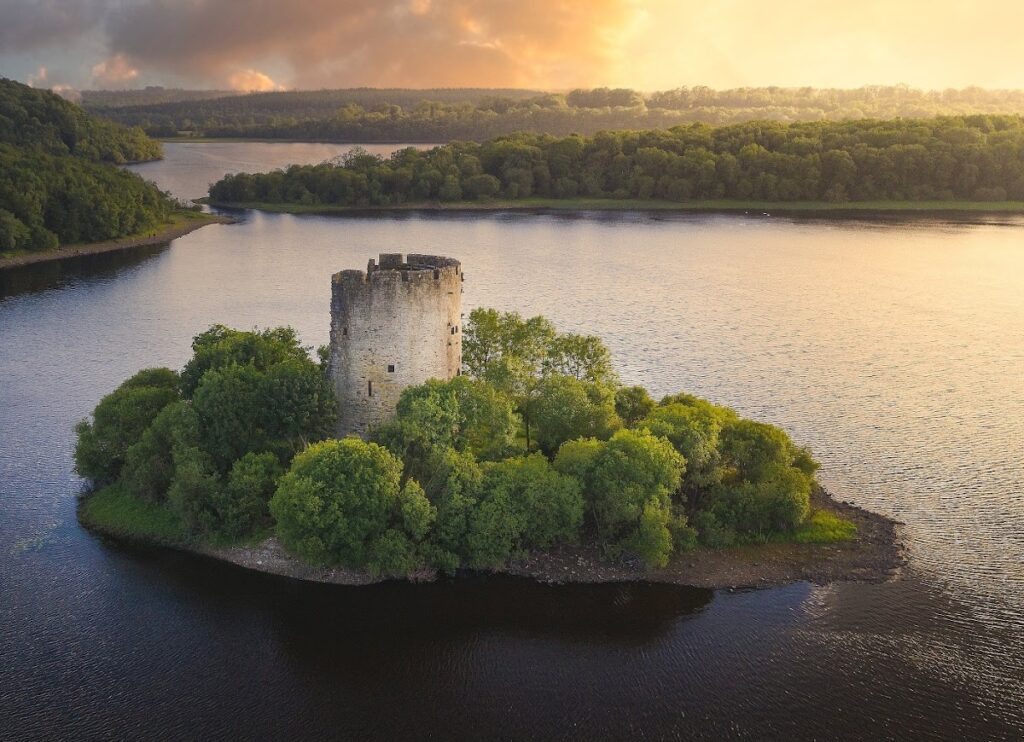 Cloughoughter Castle: A Medieval Anglo-Norman Island Fortress in Ireland 2 Cloughoughter Castle