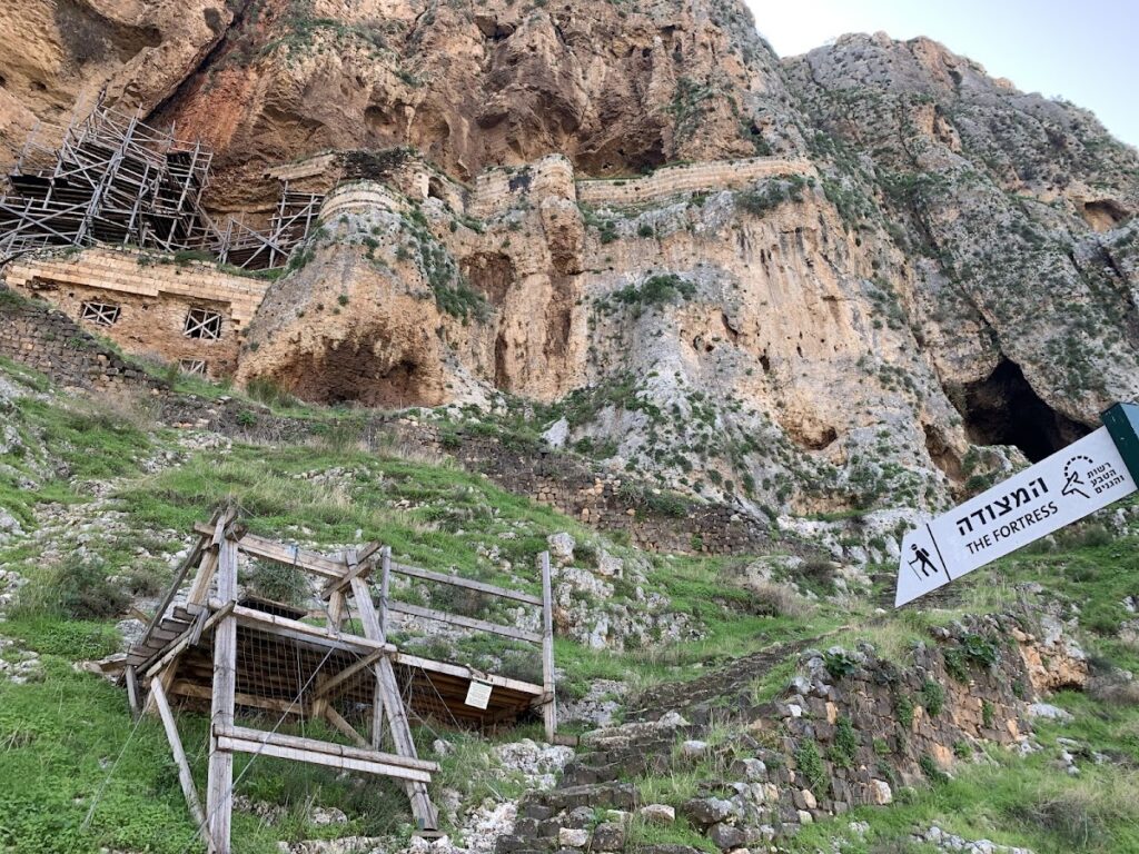 Arbel Fortress and Caves: A Cliff Refuge and Fortress in Israel 2 Arbel Fortress and Caves