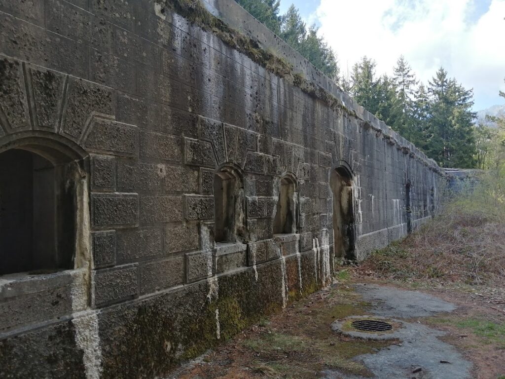 Forte di Monte Enna: An Italian Armored Fortification 2 Forte di Monte Enna