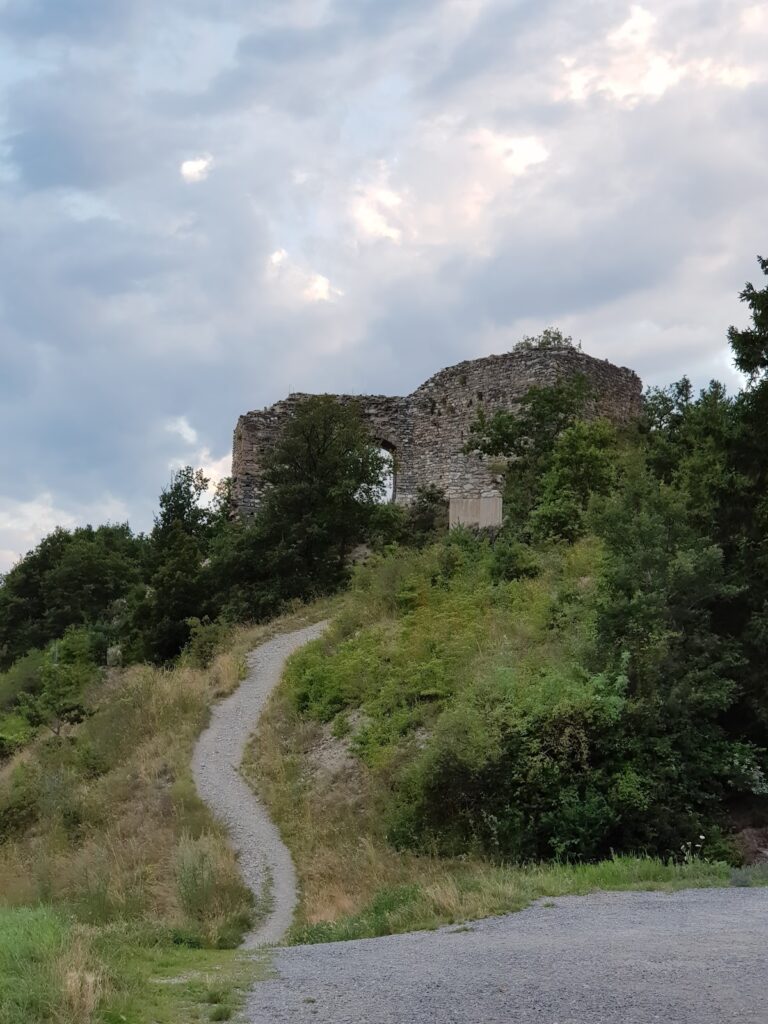 La Soie Castle Ruins: A Medieval Episcopal Fortress in Switzerland