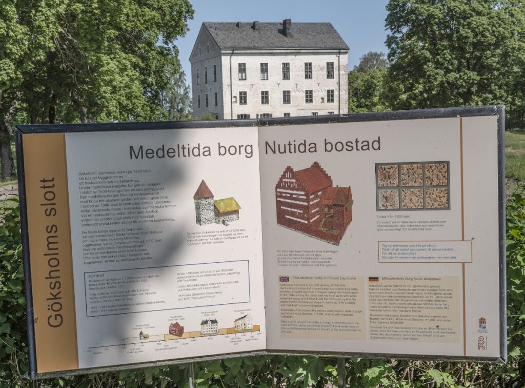 Göksholm: A Medieval Privately Owned Castle in Sweden 2 Göksholm