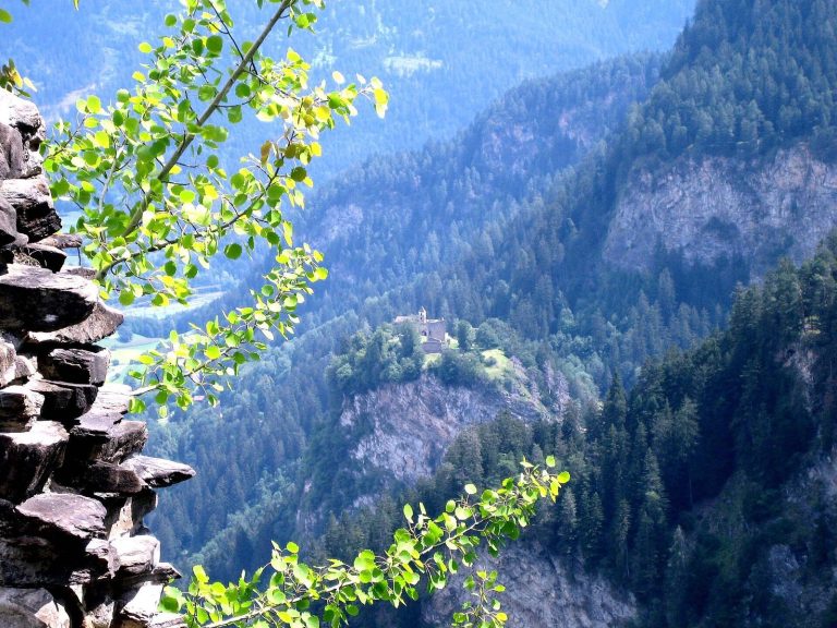 Obertagstein Castle: A Medieval Hill Castle in Switzerland