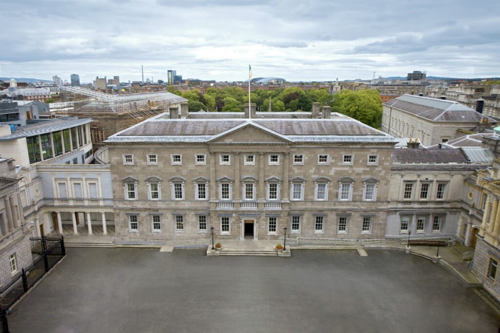 Leinster House: Seat of Ireland’s National Parliament 1 Leinster House
