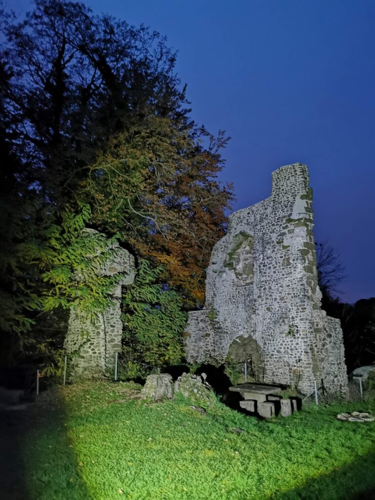 Ruins of the Castle of Montagny: A Medieval Fortress in Switzerland