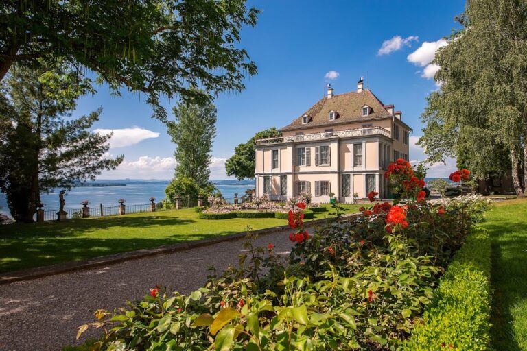 Arenenberg Castle with Chapel and Park: A Beauharnais and Bonaparte Estate in Switzerland