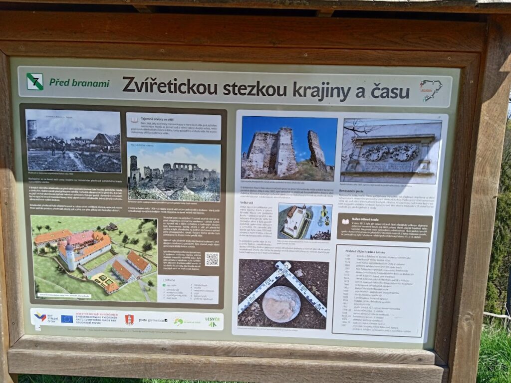 Zvířetice Castle: A Medieval Stronghold and Ruin in Czechia 5 Zvířetice Castle