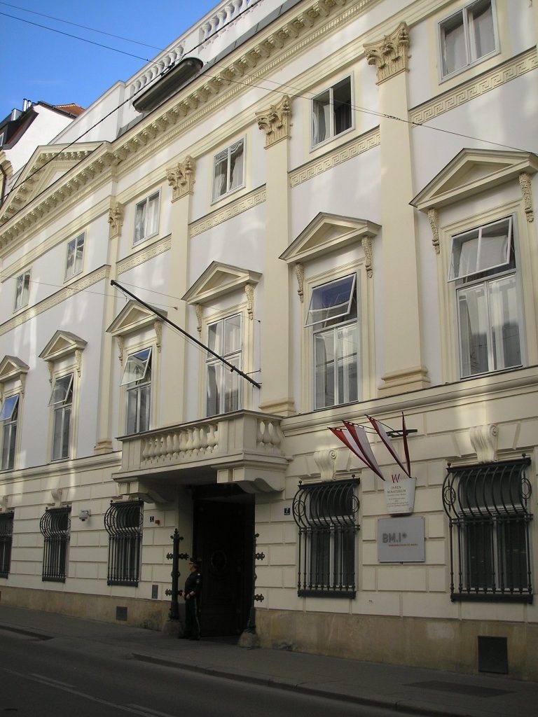 Palais Modena: A Neoclassical Government Palace in Vienna