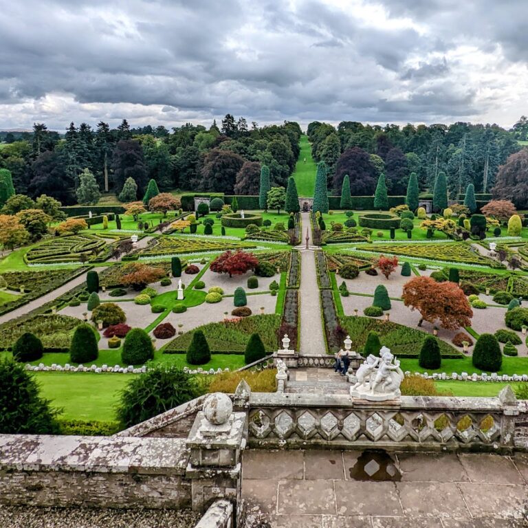 Drummond Castle: A Scottish Tower House, Mansion, and Formal Garden Estate