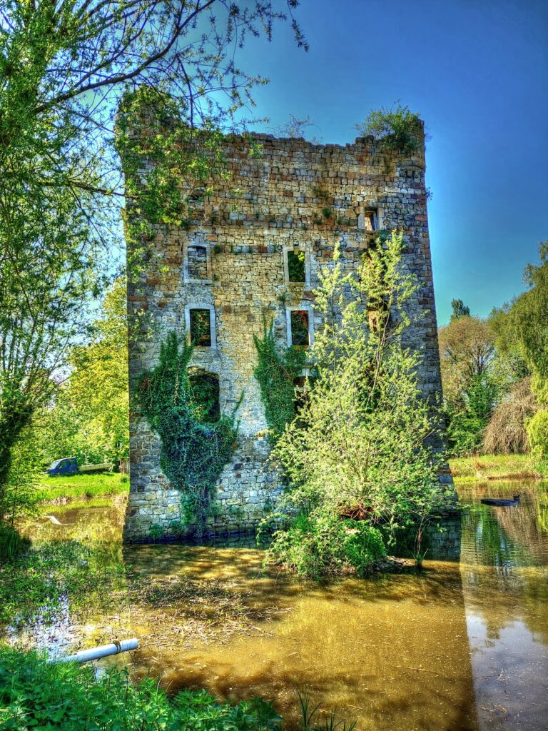Burg Raaf: A Ruined Medieval Residential Tower in Belgium