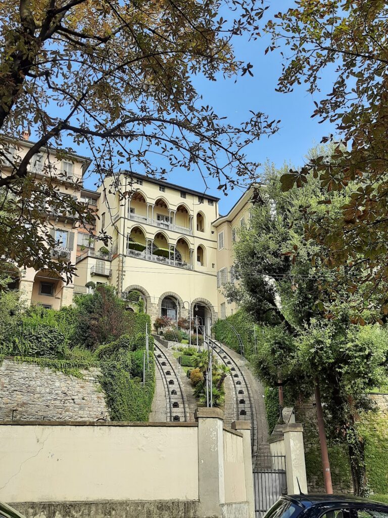 Palazzo Rota-Suardi: A Medieval Palace and Funicular Station in Bergamo