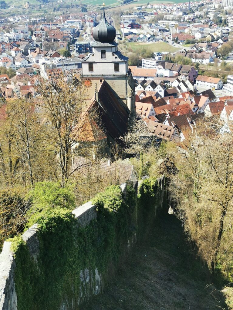 Schlossberg, Herrenberg: Medieval Hill Castle and Fortified Town