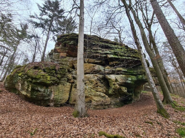 Teufelsstein: A High-Medieval Rock Castle in Germany