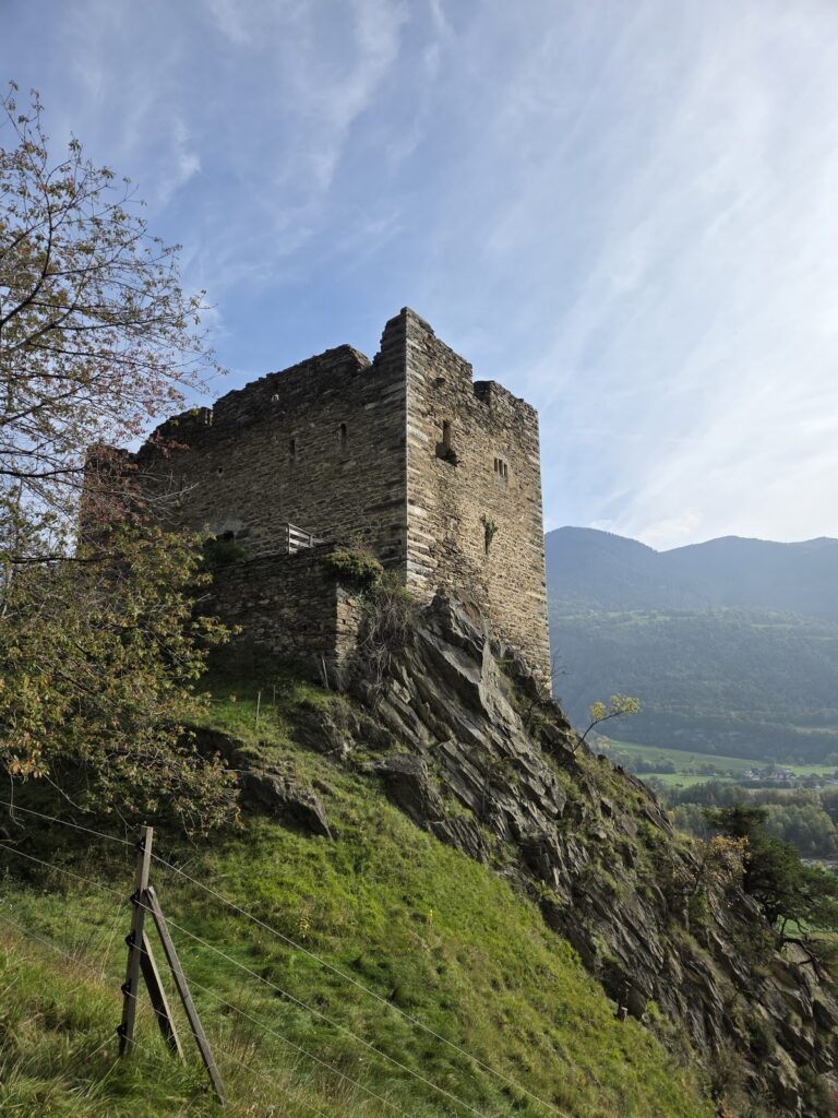 Neuburg Castle: A Late-Medieval Hill Castle in Switzerland