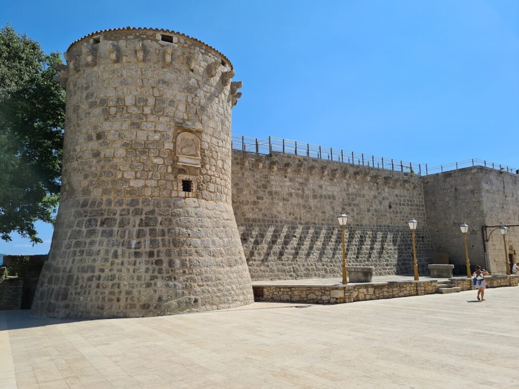 Frankopan Castle: A Medieval Fortification in Krk, Croatia 1 Frankopan Castle