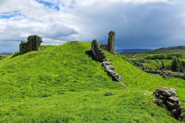 Harbottle Castle: A Medieval Border Fortress in Northumberland