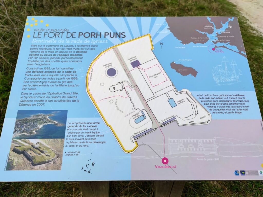 Porh Punz Battery: An Artillery Fort at Gâvres, France 3 Porh Punz Battery