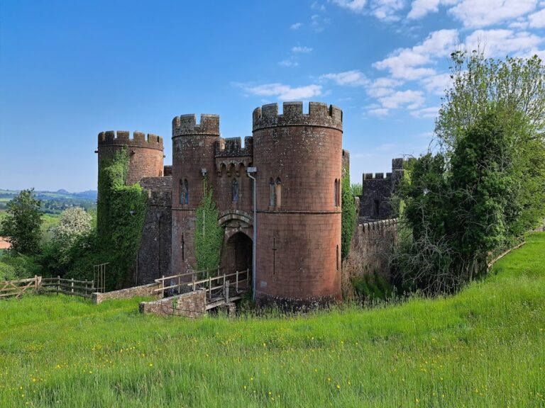 Pembridge Castle: A Medieval Moated Castle near Monmouth
